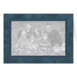 Frame Template Card - Smokey Blue