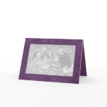 Frame Template Card - Smokey Magenta