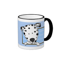 Framed Cartoon Dalmatian Mug