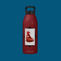 Framed Red Betta water bottles