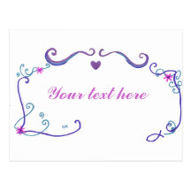 Framed with Love Post Card