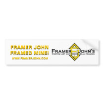 Framer John's Bumper Sticker