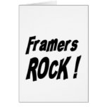Framers Rock! Greeting Card
