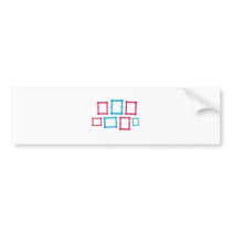 Frames in Assorted Sizes Stickers Bumper Sticker