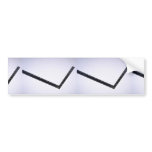 Framing square bumper sticker