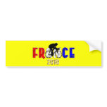 France 2010 Cycling gifts for Cyclists Bumper Stickers