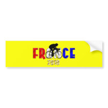 France 2010 Cycling gifts for Cyclists Bumper Stickers