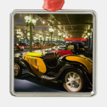 FRANCE, Alsace (Haut Rhin), Mulhouse: Musee 2 Christmas Tree Ornaments
