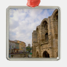 France, Arles, Provence, Roman amphitheatre Christmas Tree Ornament