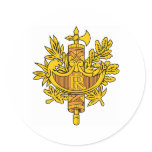 France Coat Of Arms Stickers