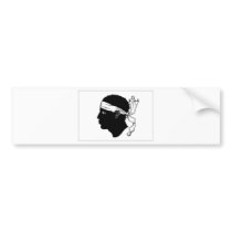 France Corsica Flag Bumper Stickers
