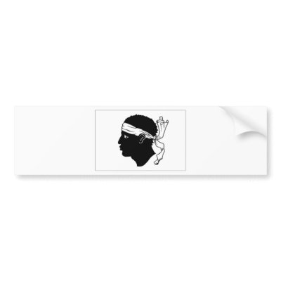 France Corsica Flag Bumper Stickers by All_Flags