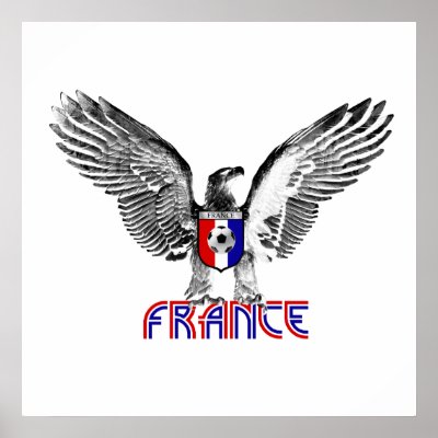 France Eagle soccer players and football fans gift Posters by SoccerJersey