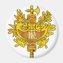 france emblem fridge magnets