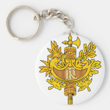 france emblem keychains