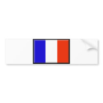 France Flag Bumper Stickers