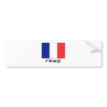 France Flag Bumper Sticker