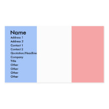 France Flag Business Card