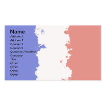 FRANCE FLAG Business Cards