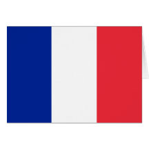 France Flag Card