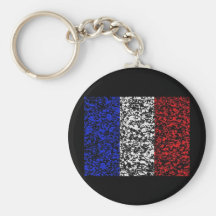 France - Flag Key Chain