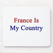 France Is My Country Mousepads