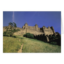 FRANCE, Languedoc Carcassonne Greeting Card