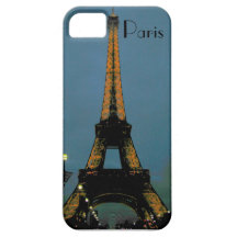 France, Paris at night, Eiffel tower 1 iPhone 5 Covers