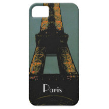 France, Paris at night, Eiffel tower 3 iPhone 5 Covers