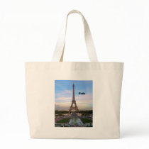 France Paris Eiffel Tower (by St.K) Canvas Bags