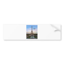 France Paris Eiffel Tower (by St.K) Bumper Stickers
