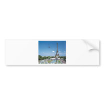 France Paris Eiffel Tower (by St.K) Bumper Sticker