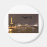 France Paris Eiffel Tower (by St.K) Fridge Magnet