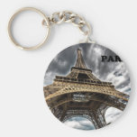 France Paris Eiffel Tower (by St.K) Key Chain