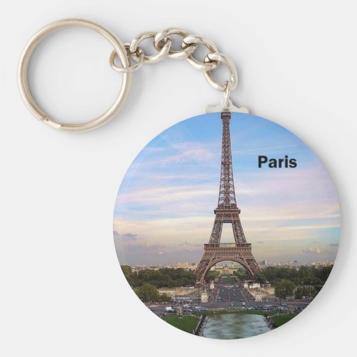 France Paris Eiffel Tower (by St.K) Key Chain