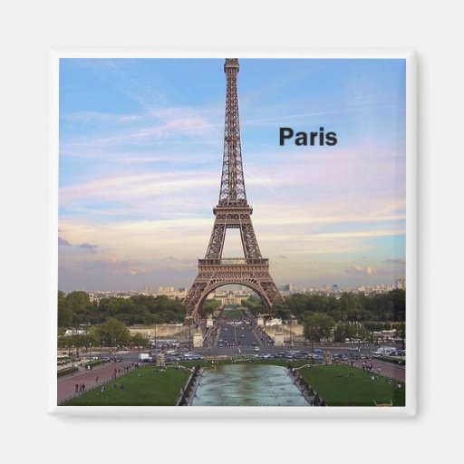 France Paris Eiffel Tower (by St.K) Refrigerator Magnets
