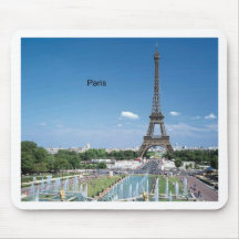France Paris Eiffel Tower (by St.K) Mouse Pad