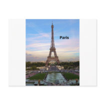 France Paris Eiffel Tower (by St.K) Post Cards