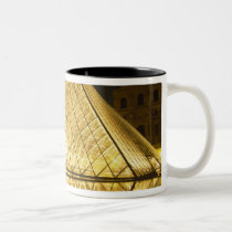 France, Paris, The Louvre Museum, Nighttime mugs