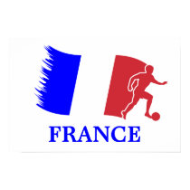 France Soccer Flag posters