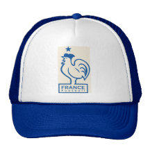 France Soccer / Football Tee Mesh Hat
