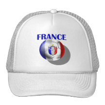 France soccer gear for French football fans Mesh Hats