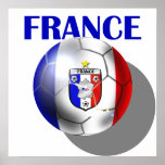 France soccer gear for French football fans Posters