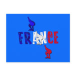 France speed skating skaters ice rink gifts post cards