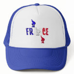 France speed skating Truckers ice skates cap Mesh Hats