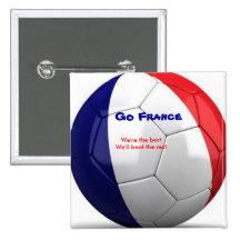 France-world cup soccer buttons