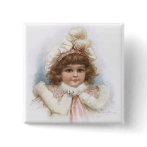Frances Brundage - Little Girl with Fur Collar