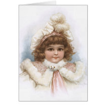 Frances Brundage - Little Girl with Fur Collar