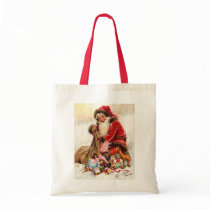 Frances Brundage - Santa Claus with Toy Canvas Bags