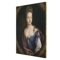 Frances Hales, c.1680-90 (oil on canvas) canvas prints